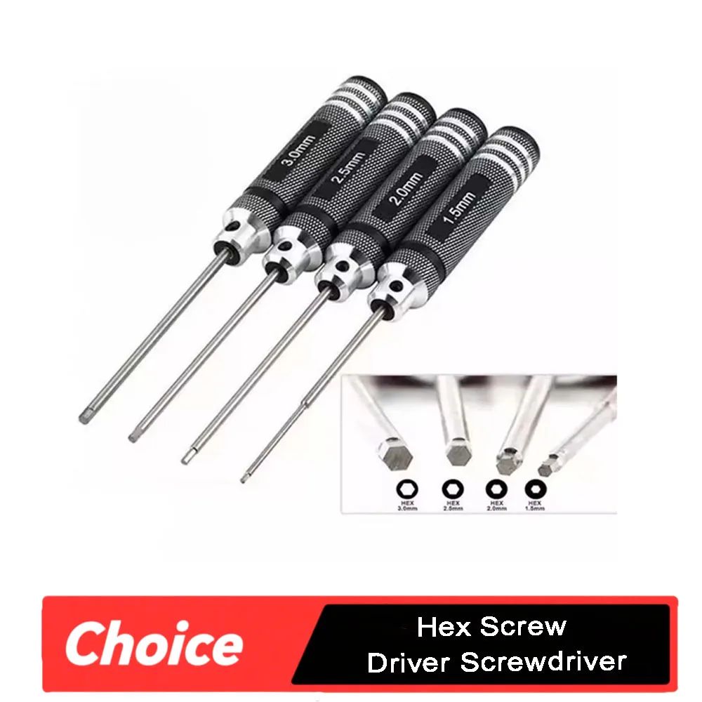 Rc Helicopter Tool Kit - ชุดไขควงหกเหลี่ยม 1.5/2.0/2.5/3.0 มม. - เครื่องมืออเนกประสงค์ RC
