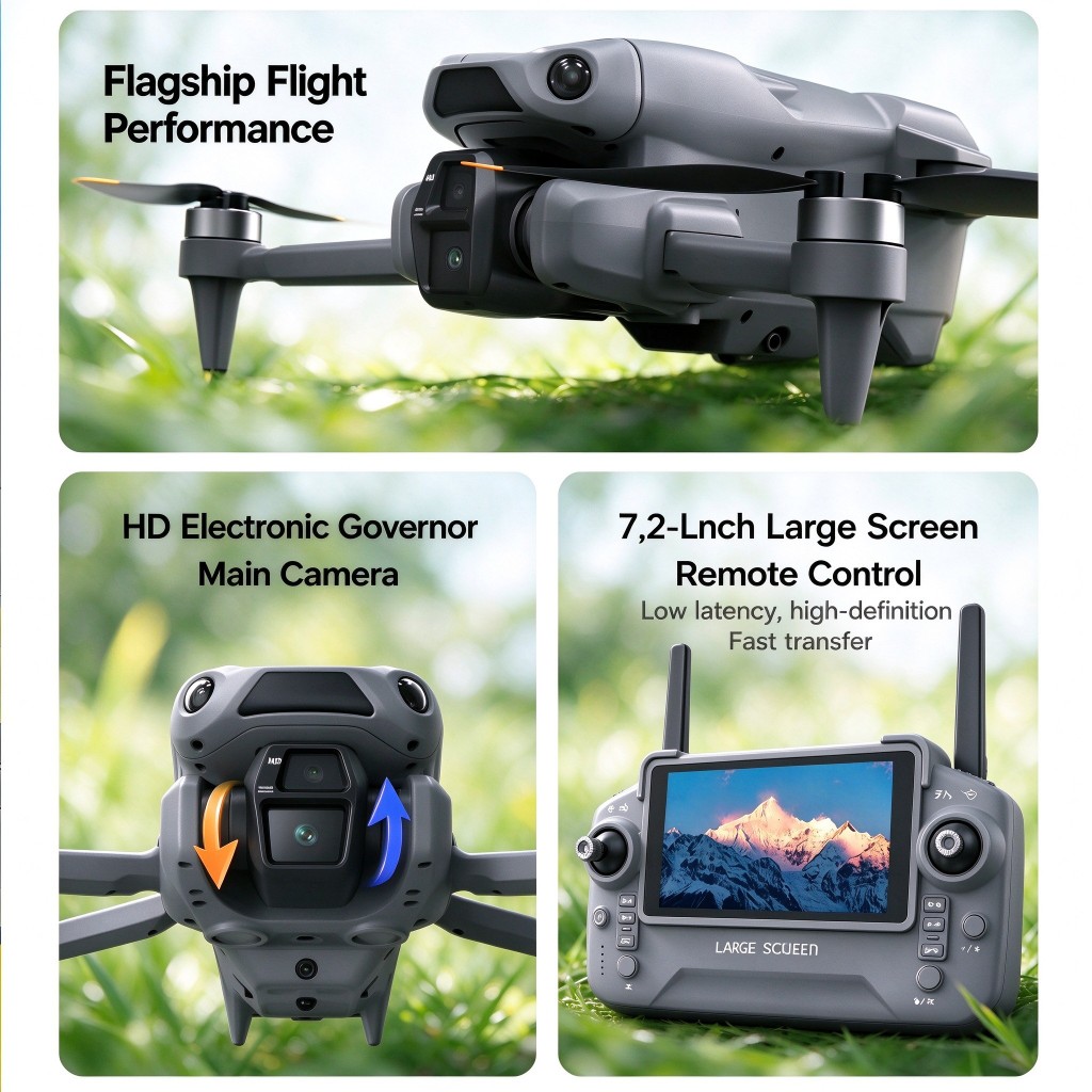 โดรนรุ่นใหม่ LF682 MAX GPS พร้ - Rc Helicopter Case บทวิจารณ์และราคา