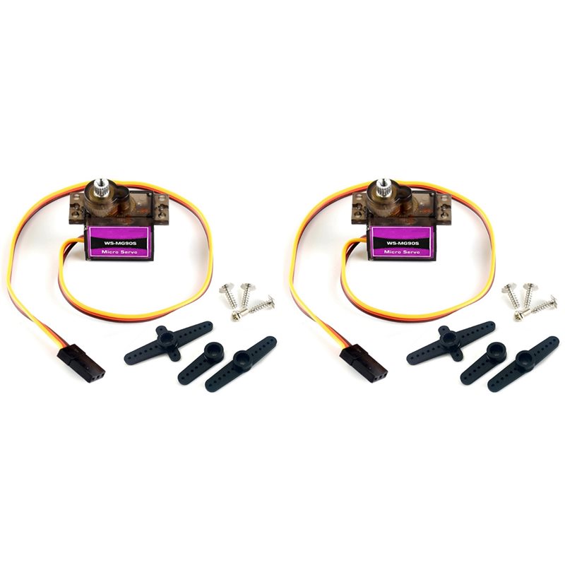 เซอร์โว B78B-2X MG90S เกียร์โล - Rc Helicopter Servo บทวิจารณ์และราคา