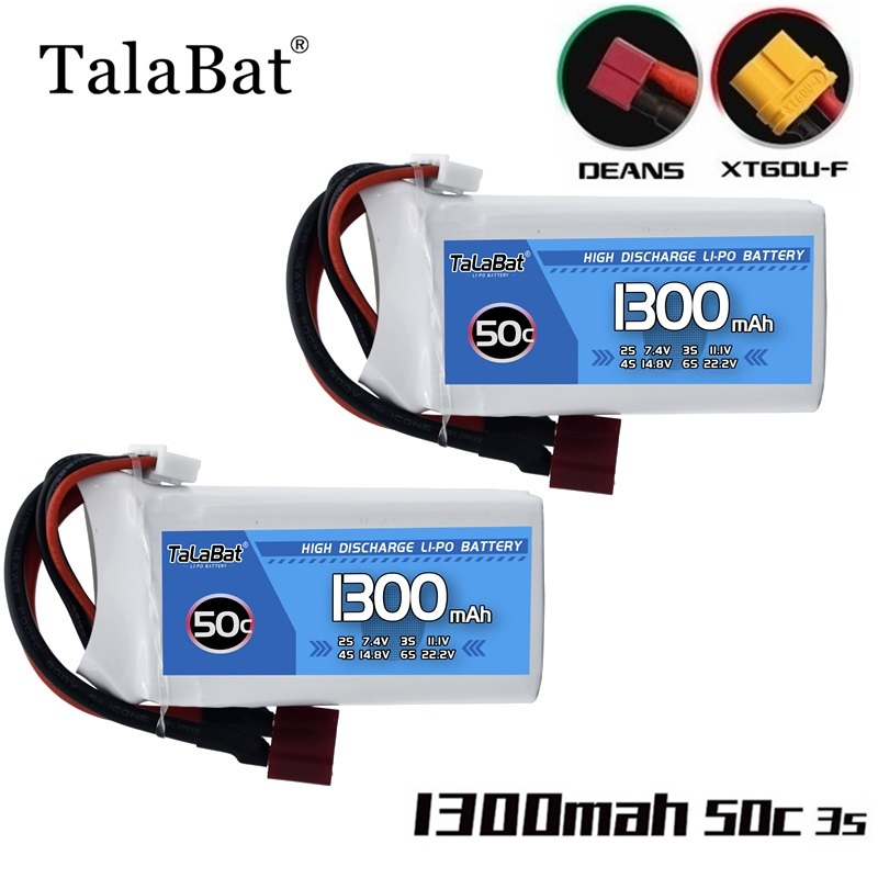 ใหม่ 11.1V 1300mAh 50C แบตเตอร - Rc Helicopter Coaxial บทวิจารณ์และราคา