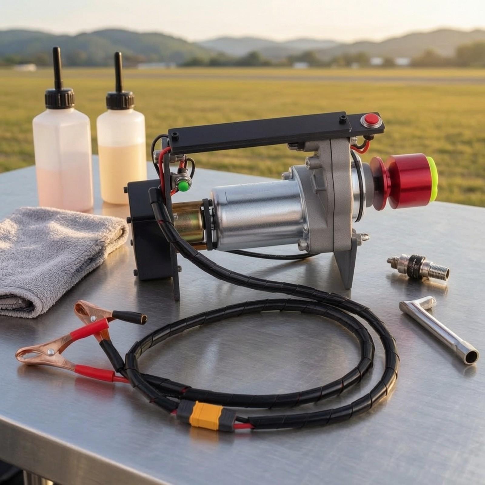 ชุดสตาร์ทเครื่องยนต์แบบกดปุ่ม  - Rc Helicopter Gas บทวิจารณ์และราคา