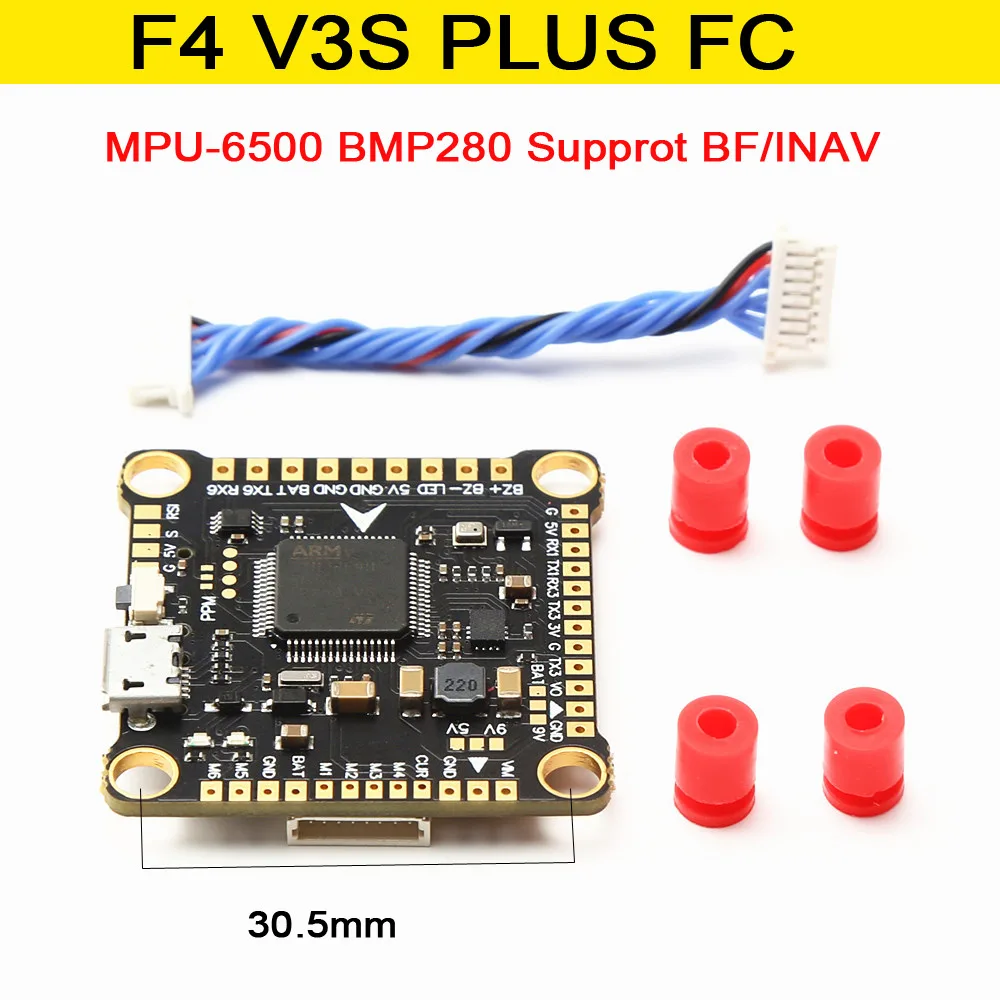 ชุดควบคุมการบินรุ่นใหม่ F4 V3S - Betaflight Fc F4 บทวิจารณ์และราคา